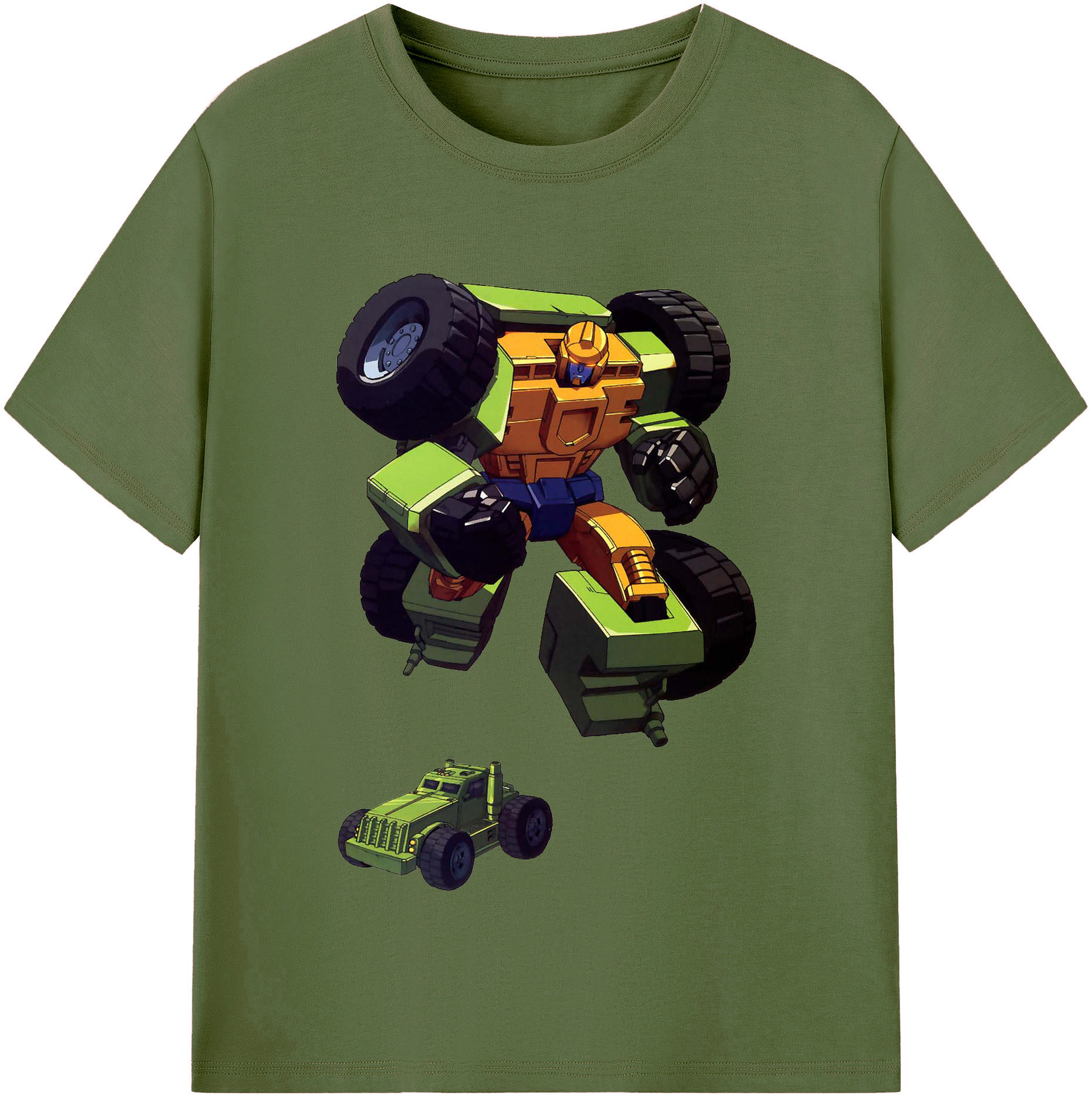（画像用）  綿100％半袖Tシャツ（フロントプリント）
